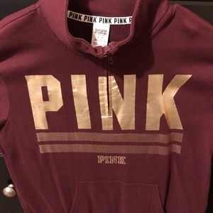Victoria Secret PINK half zip